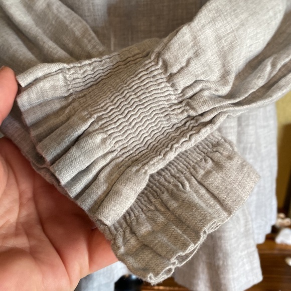 Ann Taylor Loft Open Shoulder Shirt Top - Picture 4 of 6